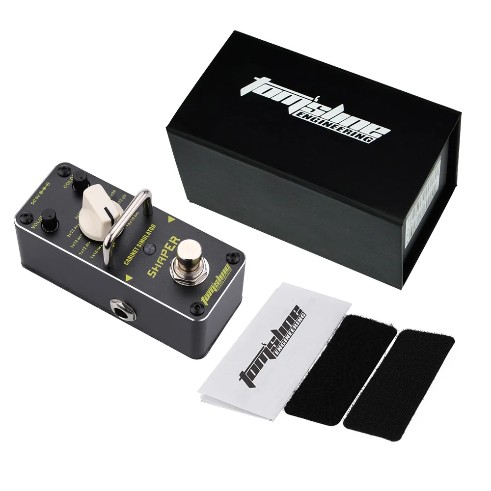 AROMA Tom'sline ASR-3 Shaper Cabinet Simulator Mini Single Electric Guitar Effect Pedal with True Bypass Guitarra Effect Pedal
AROMA Tom'sline ASR-3 Shaper Cabinet Simulator Mini Single Electric Guitar Effect Pedal with True Bypass Guitarra Effect Pedal