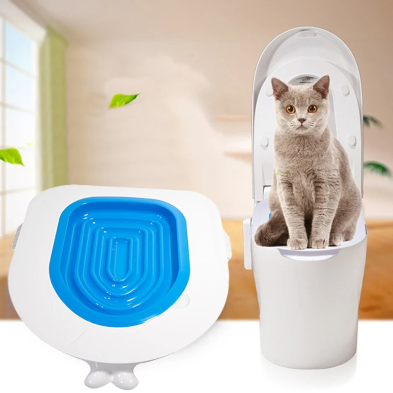 Pet Cat training Toilet Seat Pet Plastic litter Box Tray Kit Professional Trainer Clean Kitten Healthy Cats Human Toilet Cat Mat
Pet Cat training Toilet Seat Pet Plastic litter Box Tray Kit Professional Trainer Clean Kitten Healthy Cats Human Toilet Cat Mat