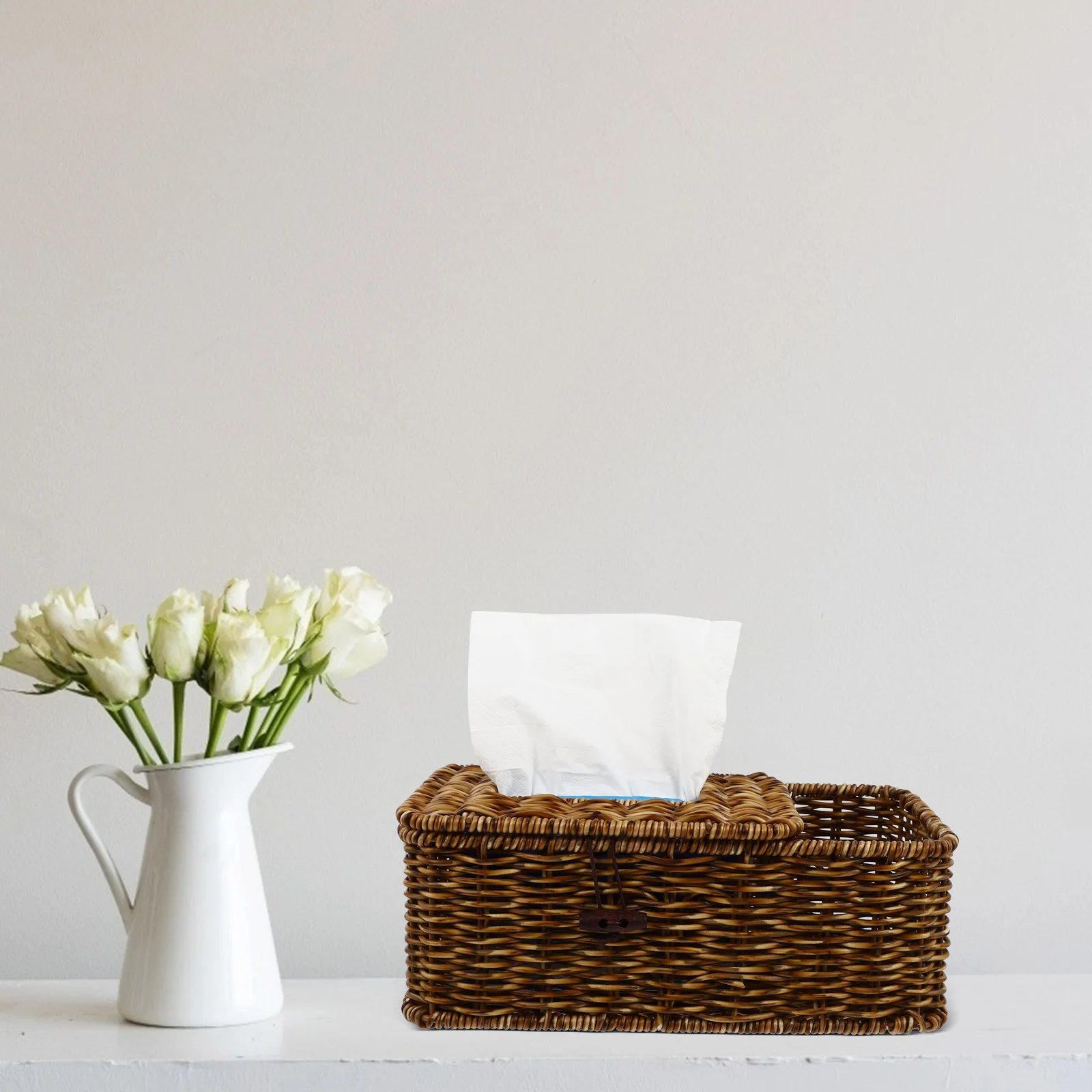 Box Tissue Holder Napkin Cover Rattan Wicker Paper Storage Woven Home Square Dispenser Basket Facial Seagrass Desktop Organizer
Box Tissue Holder Napkin Cover Rattan Wicker Paper Storage Woven Home Square Dispenser Basket Facial Seagrass Desktop Organizer