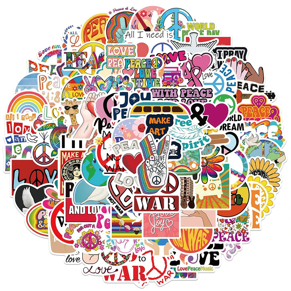 10/30/50/100PCS World Peace Graffiti Stickers For Motorcycle Laptop Guitar Phone Stationery DIY Cartoon Sticker Decals Kids Toy
10/30/50/100PCS World Peace Graffiti Stickers For Motorcycle Laptop Guitar Phone Stationery DIY Cartoon Sticker Decals Kids Toy