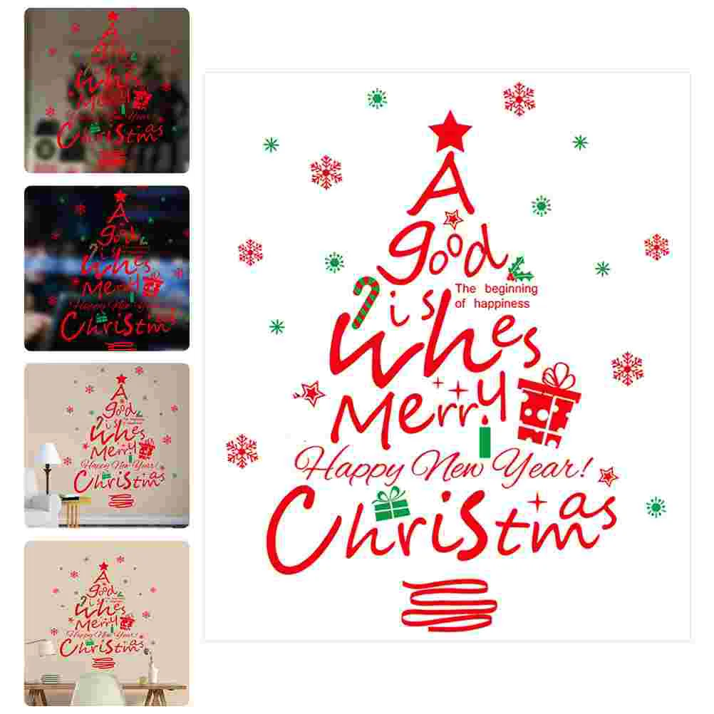 Christmas Party Decoration Sticker New Year Window Cling Wall Supply Stickers Happy Door Home Showcase Mural Holiday Decals
Christmas Party Decoration Sticker New Year Window Cling Wall Supply Stickers Happy Door Home Showcase Mural Holiday Decals