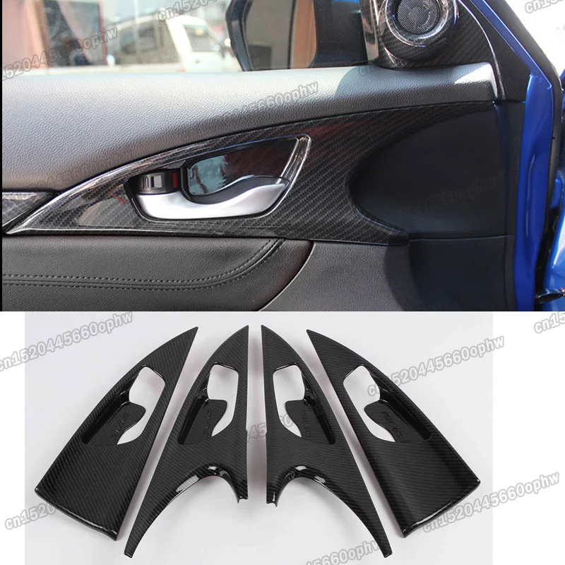 Отделочная чаша из углеродного волокна для Honda Civic 2016 2017 2018 2019 2020 10th type r Auto |