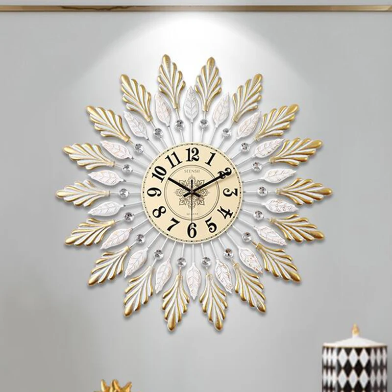American Creative Wall Clock Living Room Bedroom Silent Modern Fashion Clock Wall Light Luxury Art Wall Clock Decoration ZY50GZ
American Creative Wall Clock Living Room Bedroom Silent Modern Fashion Clock Wall Light Luxury Art Wall Clock Decoration ZY50GZ