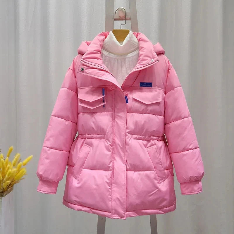 2022 New Winter Korean Down Jacket Women's Klein blue Student Thicken Cotton Padded Hooded Coat Slim Female Warm Parkas Outwear
2022 New Winter Korean Down Jacket Women's Klein blue Student Thicken Cotton Padded Hooded Coat Slim Female Warm Parkas Outwear