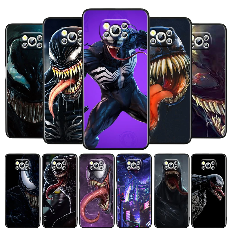 Marvel Venom Moive Hot For Xiaomi Poco M4 X3 F3 GT NFC M3 C3 M2 F2 F1 X2 Pro Mi Mix3 Silicone Black Phone Case Coque Cover Shell
Marvel Venom Moive Hot For Xiaomi Poco M4 X3 F3 GT NFC M3 C3 M2 F2 F1 X2 Pro Mi Mix3 Silicone Black Phone Case Coque Cover Shell