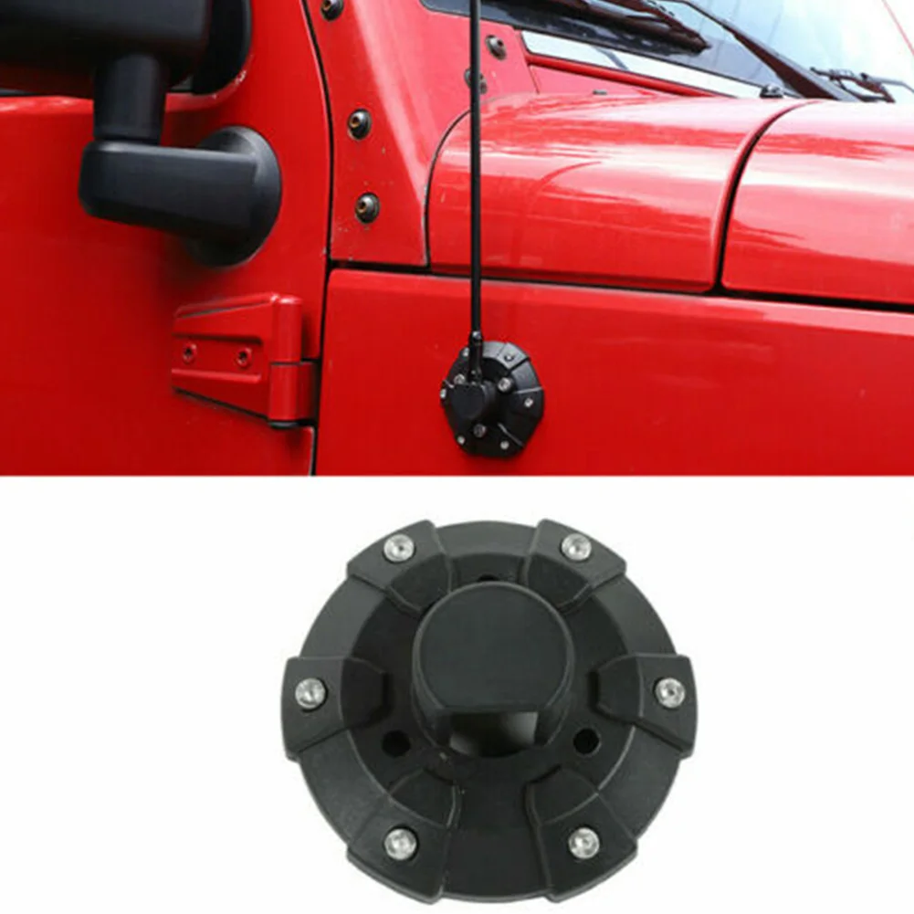 Car Antenna Base Cover Antenna Base Trims For Jeep Wrangler TJ JK JL JT Accessory Antenna Base Exterior Parts ABS Black Accessor
Car Antenna Base Cover Antenna Base Trims For Jeep Wrangler TJ JK JL JT Accessory Antenna Base Exterior Parts ABS Black Accessor