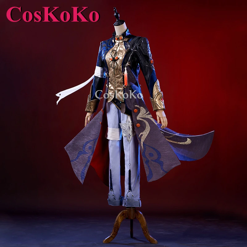 CosKoKo Blade Cosplay Anime Game Honkai: Star Rail Costume Full Set Combat Uniforms Halloween Party Role Play Clothing S-3XL
CosKoKo Blade Cosplay Anime Game Honkai: Star Rail Costume Full Set Combat Uniforms Halloween Party Role Play Clothing S-3XL