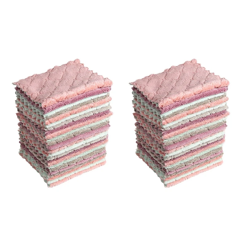 48Pack Kitchen Towels And Dishcloths Set, Microfiber Cleaning Cloth, Kitchen Cloth, Dish Towels, Dusting Rags
48Pack Kitchen Towels And Dishcloths Set, Microfiber Cleaning Cloth, Kitchen Cloth, Dish Towels, Dusting Rags