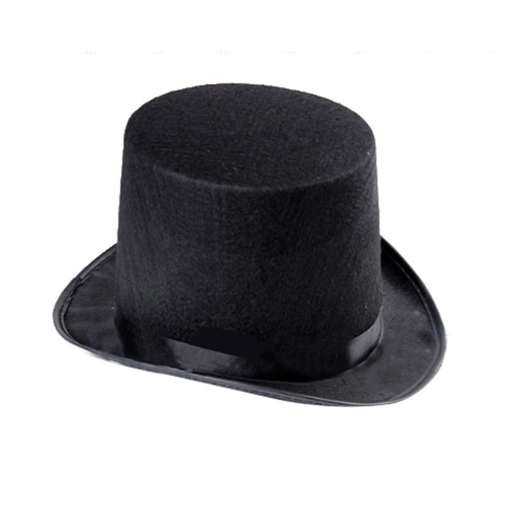 Unisex Black Top Hats Magician Performed Hat Jazz Stage Performances Cap For Women Men Party Baron Hats
Unisex Black Top Hats Magician Performed Hat Jazz Stage Performances Cap For Women Men Party Baron Hats