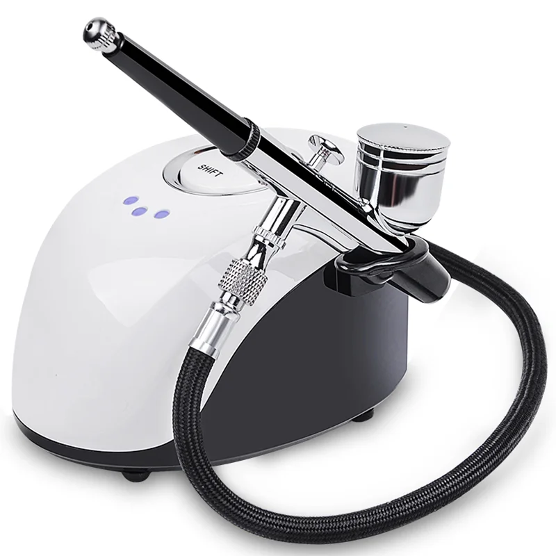 

Mini Facial Steam Nano Water Oxygen Injection SPA Sprayer Household Oxygen Therapy Skin Moisturizing Jet Peel Injector