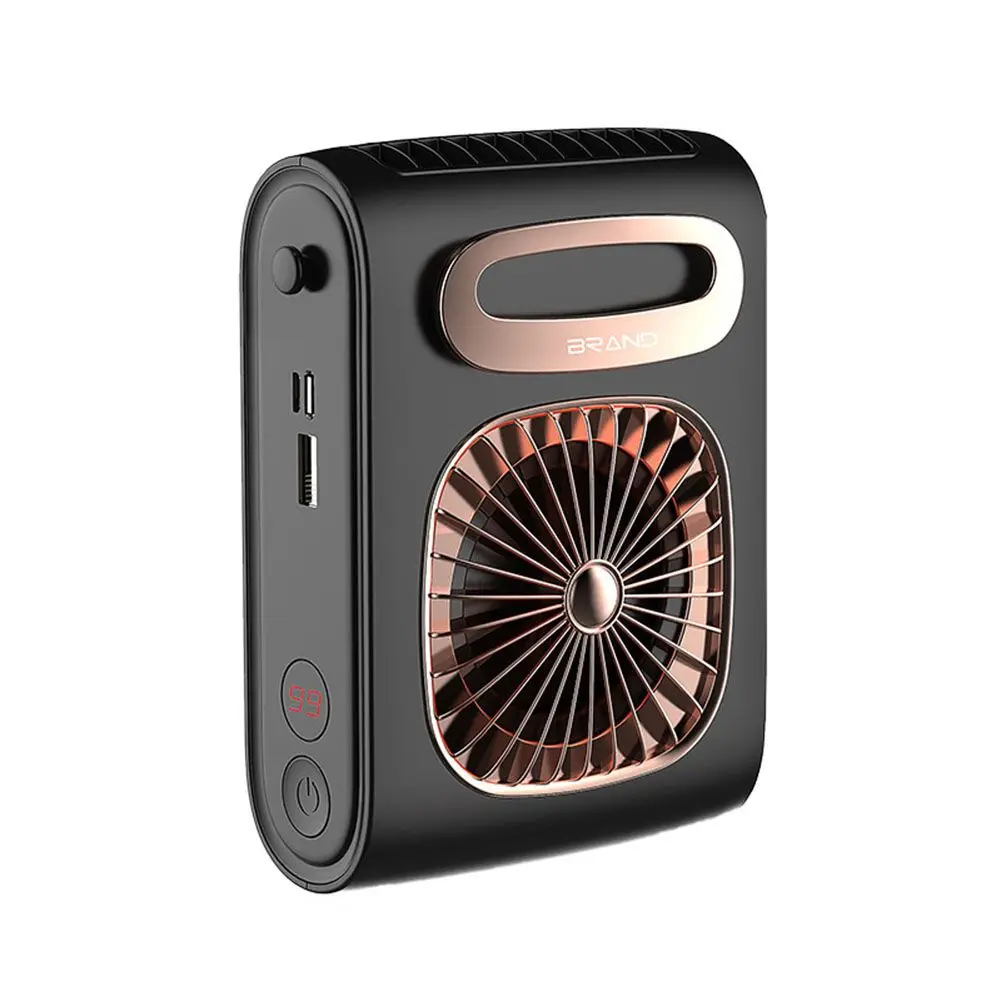 Portable Ultra-quiet Personal Air Conditioner 10000mAh Rechargeable Fan Wearable Hanging Waist Fan BLACK
Portable Ultra-quiet Personal Air Conditioner 10000mAh Rechargeable Fan Wearable Hanging Waist Fan BLACK