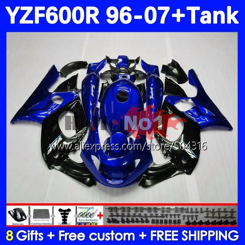 OEM Thundercat For YAMAHA YZF 600R YZF-600R 39No.0 YZF600R 96 97 98 99 00 01 2002 2003 2004 2005 2006 2007 Fairing Blue Black
OEM Thundercat For YAMAHA YZF 600R YZF-600R 39No.0 YZF600R 96 97 98 99 00 01 2002 2003 2004 2005 2006 2007 Fairing Blue Black