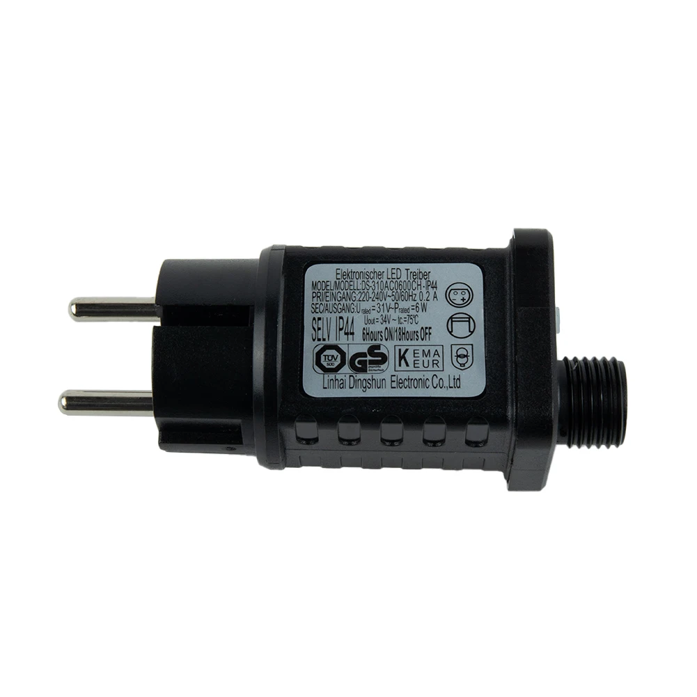 Transformer String Lights 6W 31V LED Timer Power Supply Power Adapter Lighting Waterproof For Low Voltage LED Devices
Transformer String Lights 6W 31V LED Timer Power Supply Power Adapter Lighting Waterproof For Low Voltage LED Devices