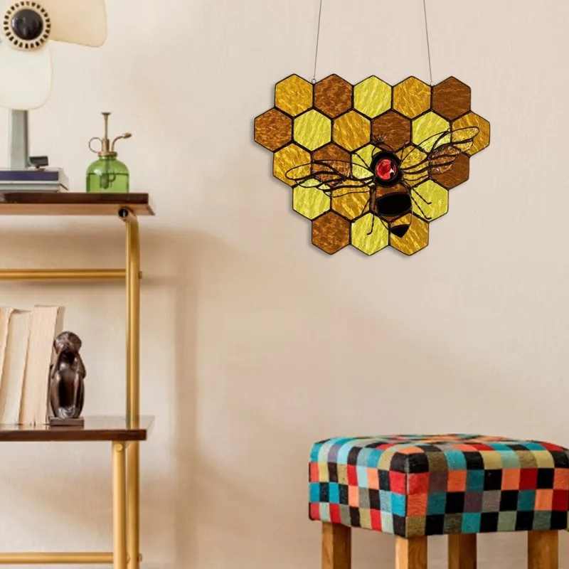 Bee Honeycomb Honey Hanging Pastoral Honeycomb Wall Hanging Hanging Art Ornament For Yard Garden Ornament
Bee Honeycomb Honey Hanging Pastoral Honeycomb Wall Hanging Hanging Art Ornament For Yard Garden Ornament