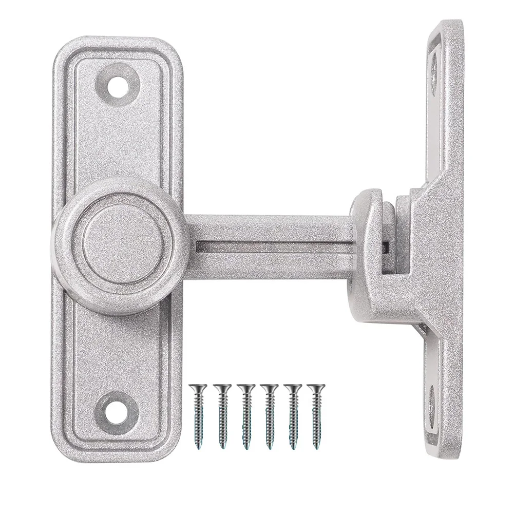 Easy to Install Zinc Alloy Door Bolt 90 Degrees & 180 Degrees Installation for Swing Doors Durable and Long Lasting Sliver
Easy to Install Zinc Alloy Door Bolt 90 Degrees & 180 Degrees Installation for Swing Doors Durable and Long Lasting Sliver