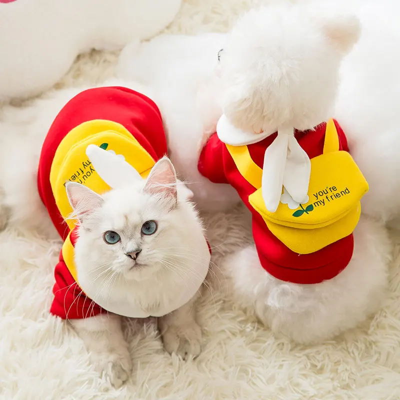Fashion Pet Clothes Spring and Autumn Thin Dog Sweater Teddy Bear Small Cat Lovely Puppies Cat Clothes Cat Accessories
Fashion Pet Clothes Spring and Autumn Thin Dog Sweater Teddy Bear Small Cat Lovely Puppies Cat Clothes Cat Accessories