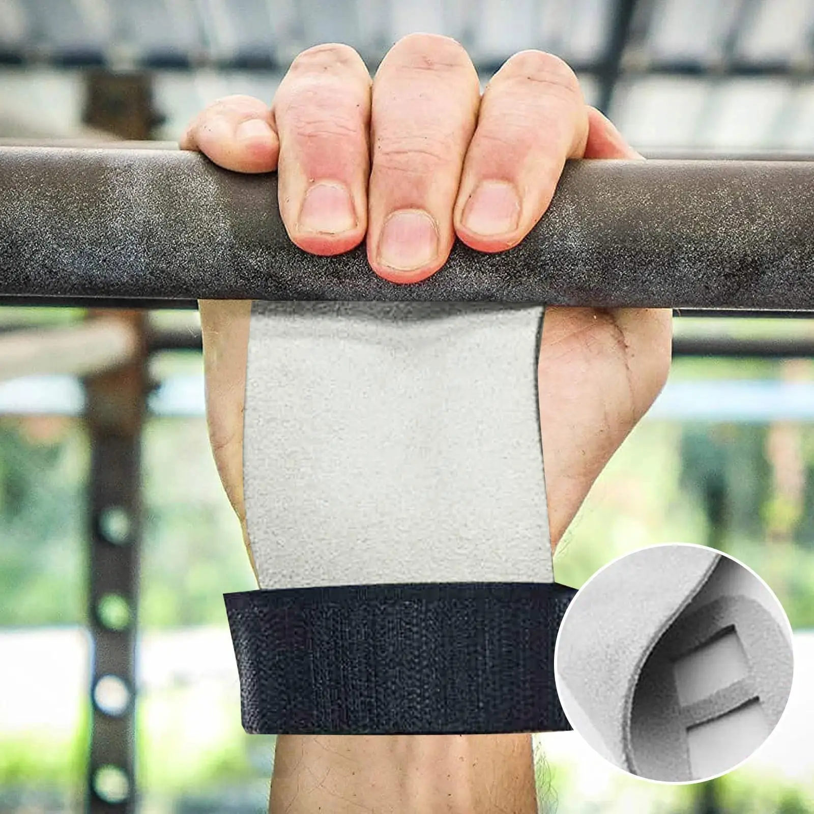 1Pair Hand Grip Synthetic Leather Crossfit Gymnastics Bar S Weight Pull Up Glove Guard Glove L Lifting M Optiona Palm Prote S3C9
1Pair Hand Grip Synthetic Leather Crossfit Gymnastics Bar S Weight Pull Up Glove Guard Glove L Lifting M Optiona Palm Prote S3C9