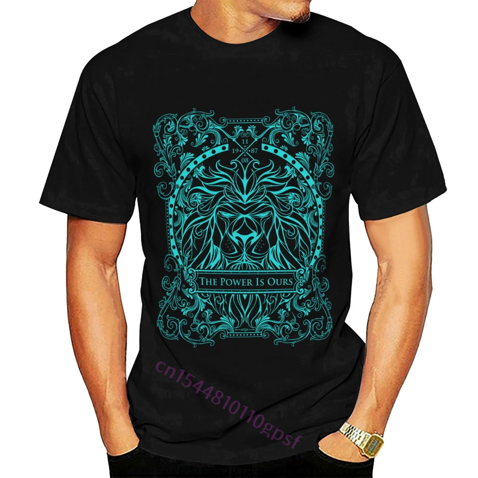 Lion The Power Is Ours T Shirt Short Sleeve Camiseta 100% Cotton Soft Premium Tops
Lion The Power Is Ours T Shirt Short Sleeve Camiseta 100% Cotton Soft Premium Tops