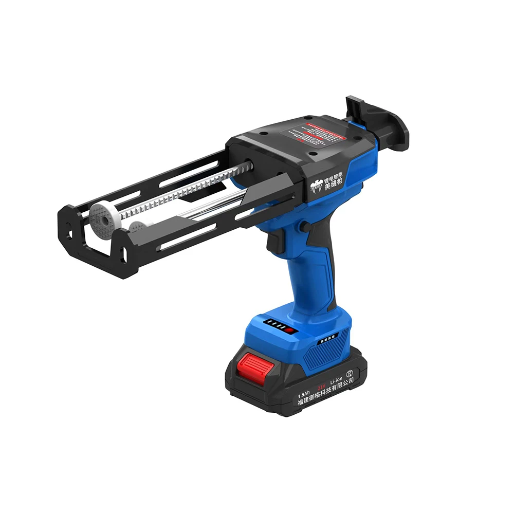8500N Electric Caulking Gun Cordless Glue Gun Portable Rechargeable Glass Hard Rubber Sealant Gun For 21v Li-ion Battery
8500N Electric Caulking Gun Cordless Glue Gun Portable Rechargeable Glass Hard Rubber Sealant Gun For 21v Li-ion Battery