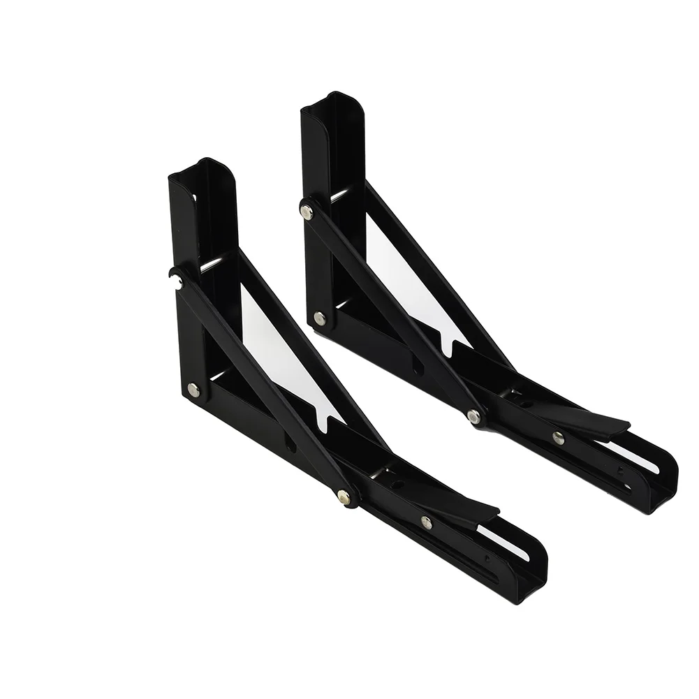 Caravan Folding Bracket Motorhome Stainless Steel Table Shelf 200 X 115mm 2pcs Black Finish Practical Durable New
Caravan Folding Bracket Motorhome Stainless Steel Table Shelf 200 X 115mm 2pcs Black Finish Practical Durable New