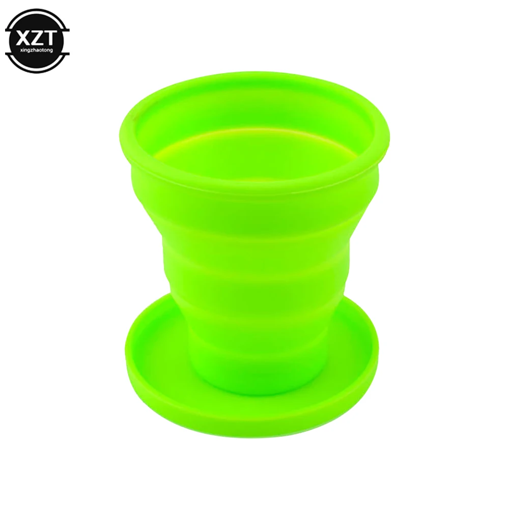 Складная силиконовая чашка 200 мл 
Складная силиконовая чашка 200 мл
