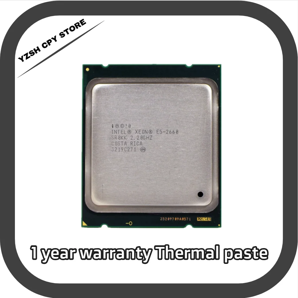 Процессор Intel Xeon E5-2660 E5 2660 2,2 ГГц Восьмиядерный 16-поточный ЦПУ 20 МБ 95 Вт LGA 2011
Процессор Intel Xeon E5-2660 E5 2660 2,2 ГГц Восьмиядерный 16-поточный ЦПУ 20 МБ 95 Вт LGA 2011