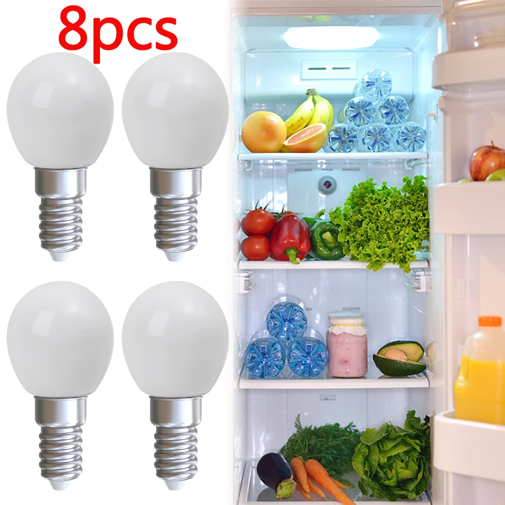 1/8PCS LED Refrigerator Light Bulbs Mini E14/E12 Replacement Halogen Screw Bulbs for Kitchen Bedroom Display Cabinet Night Light
1/8PCS LED Refrigerator Light Bulbs Mini E14/E12 Replacement Halogen Screw Bulbs for Kitchen Bedroom Display Cabinet Night Light