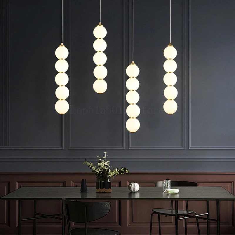 Modern Glass Ball Pendant Lights Tri-color Light Bedroom Dining Room Chandeliers Designer Art Decor Ins Bar Hanging Lamp
Modern Glass Ball Pendant Lights Tri-color Light Bedroom Dining Room Chandeliers Designer Art Decor Ins Bar Hanging Lamp
