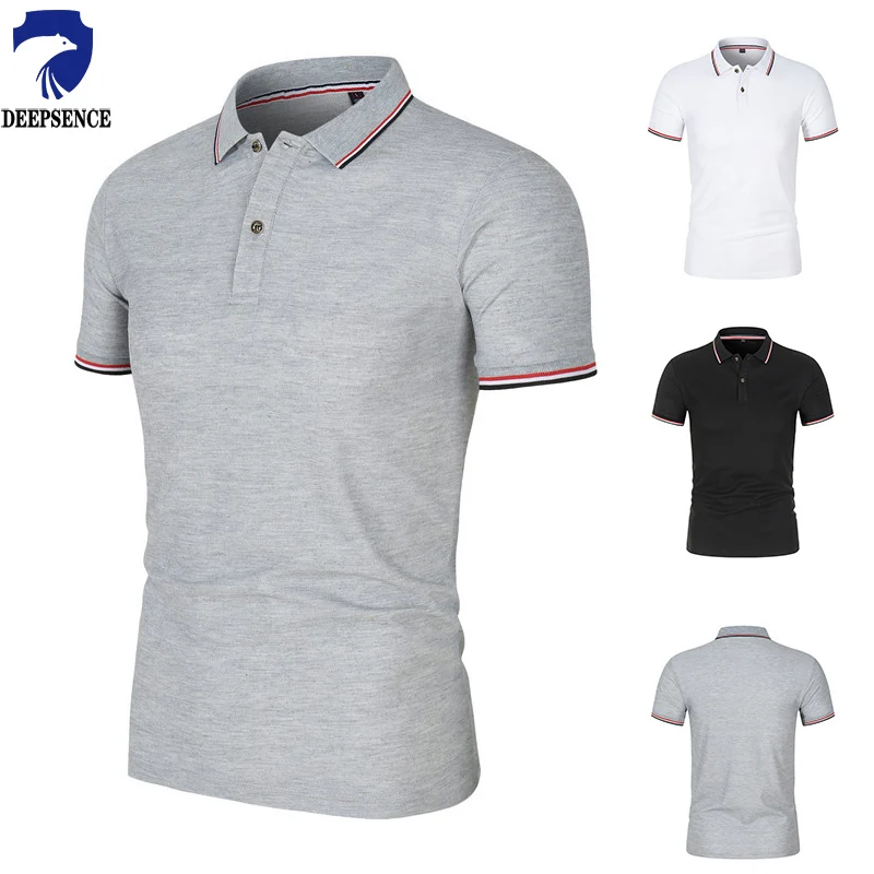 Solid Color Men's Polo Shirt Business Casual Short Lapel Men's Shirt Fashionable Summer Breathable Quick-drying Men's T-shirt
Solid Color Men's Polo Shirt Business Casual Short Lapel Men's Shirt Fashionable Summer Breathable Quick-drying Men's T-shirt