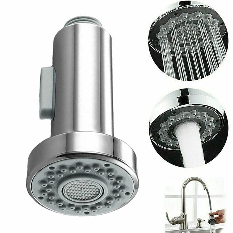 

G1/2" Kitchen Mixer Tap Faucet Spare Replacement Water FaucetPull Out Spray Shower Head Sprinkler Bathroom Accessories