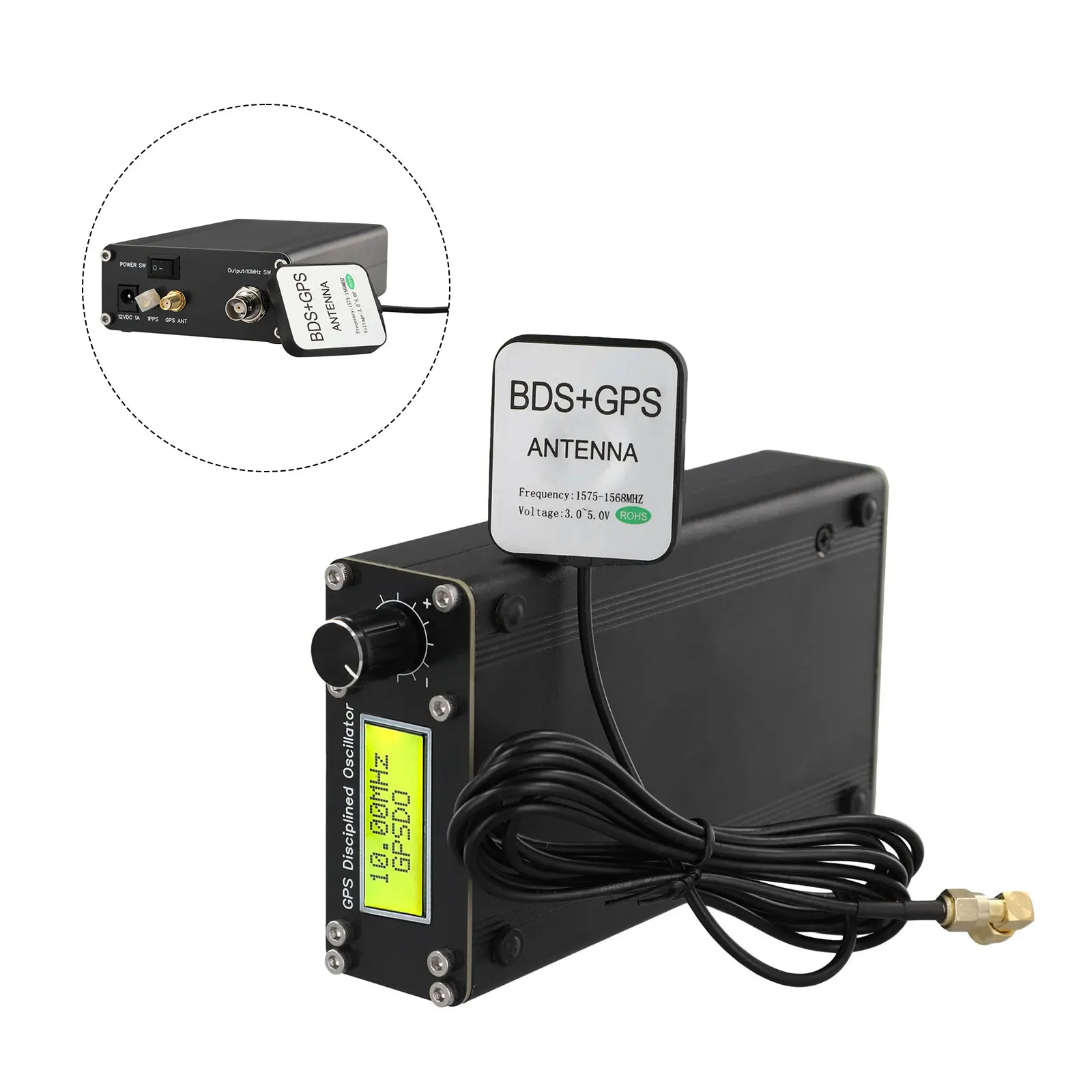 GPSDO Генератор сигналов коррекции 10 МГц
GPSDO Генератор сигналов коррекции 10 МГц