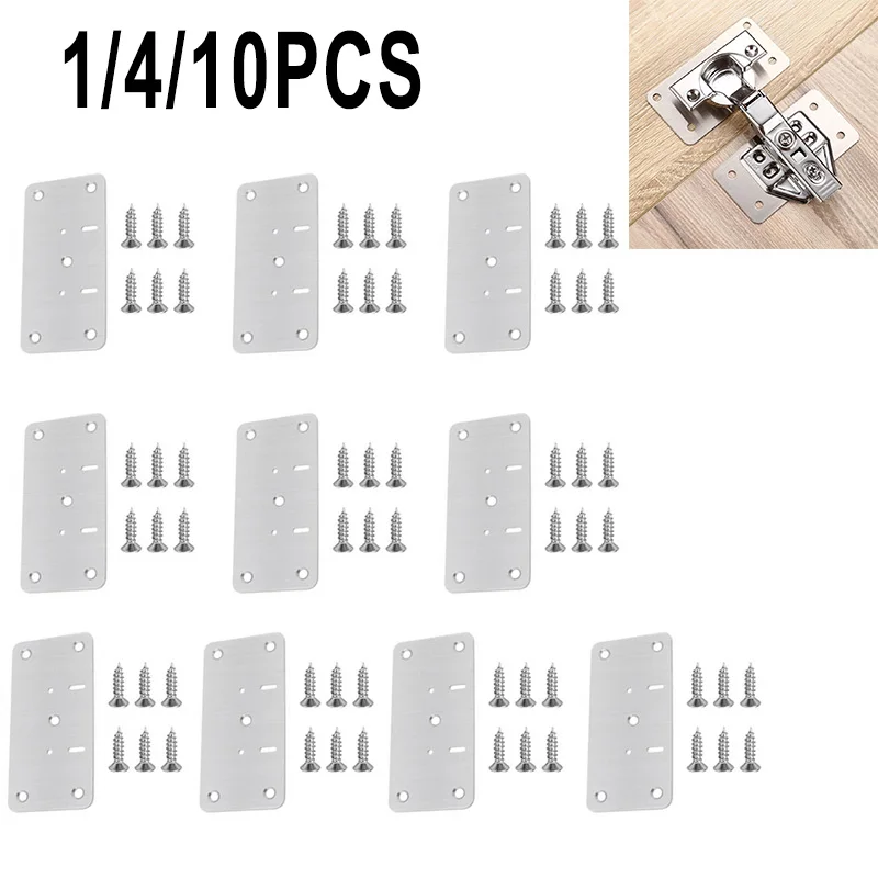 1/4/10 Pairs Cabinet Door Hinge Repair Plate For Cabinet Furniture Hinges Mounting Tool Kitchen Cupboard Door Fixing Plate
1/4/10 Pairs Cabinet Door Hinge Repair Plate For Cabinet Furniture Hinges Mounting Tool Kitchen Cupboard Door Fixing Plate