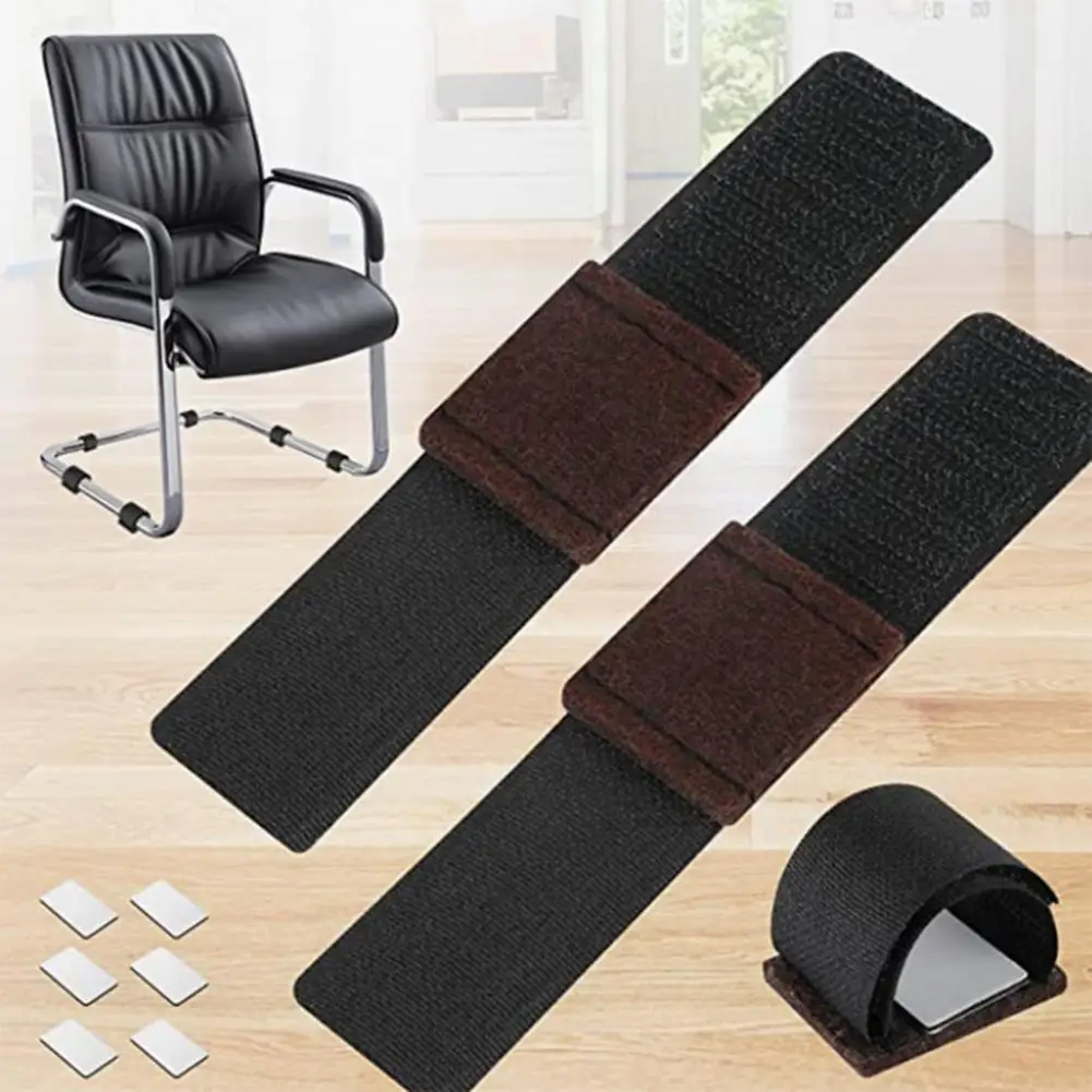 6Pcs Felt Furniture Pad with Hook And Loop Fastener Wrap-Around Prevent Floor Scratches Chair Sled Floor Glides Tubing Protector
6Pcs Felt Furniture Pad with Hook And Loop Fastener Wrap-Around Prevent Floor Scratches Chair Sled Floor Glides Tubing Protector