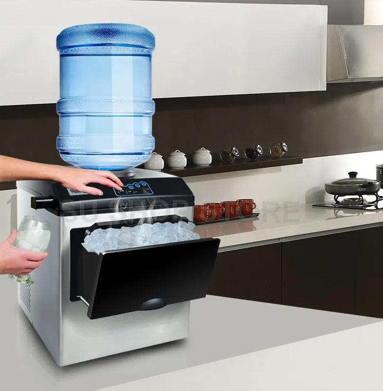 ice making machine electric commercial or homeuse countertop Automatic bullet ice maker, ice cube making machine, 220V
ice making machine electric commercial or homeuse countertop Automatic bullet ice maker, ice cube making machine, 220V