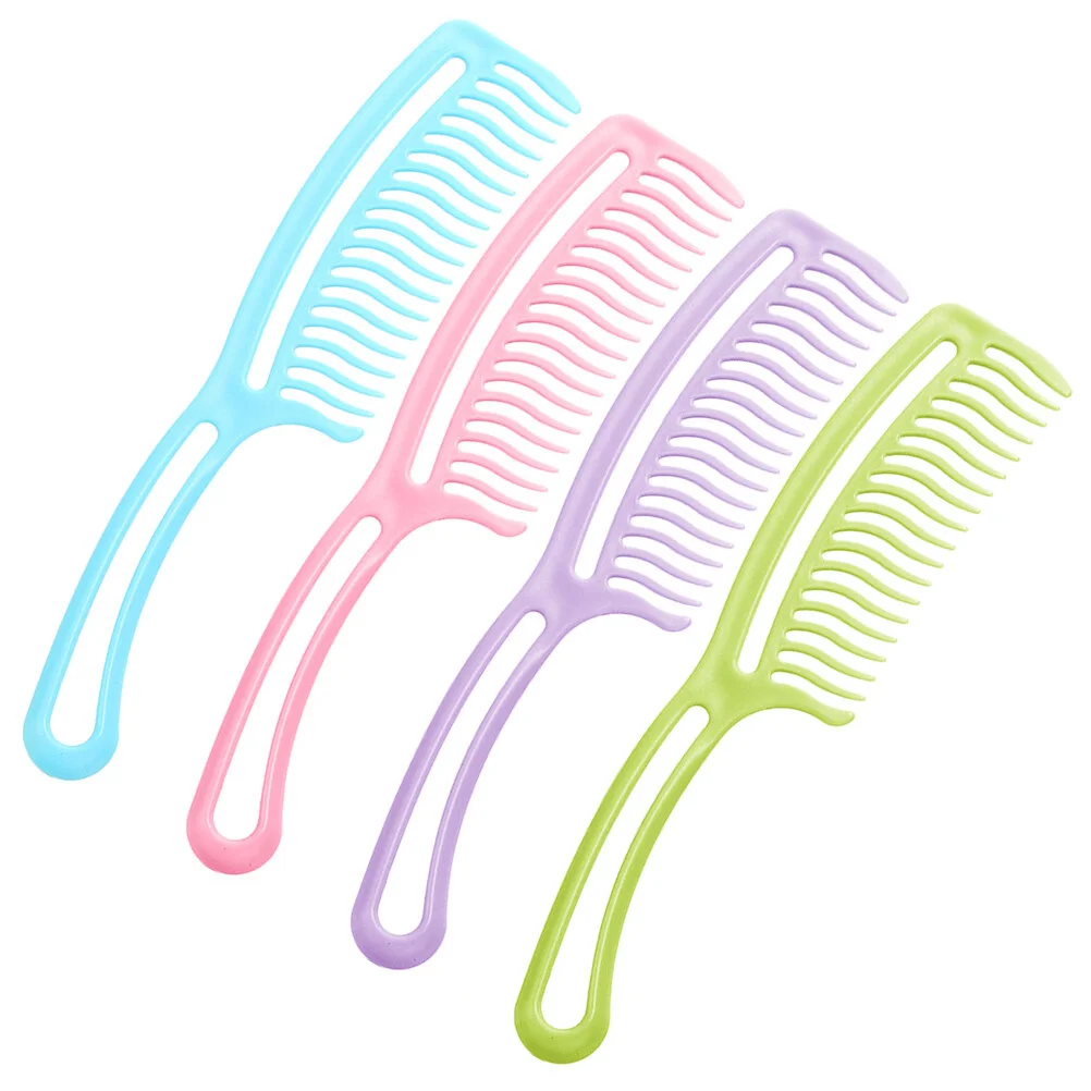 4 pcs Styling Combs Detangler Comb Wavy Tooth Combs Detangling Comb with Handles
4 pcs Styling Combs Detangler Comb Wavy Tooth Combs Detangling Comb with Handles