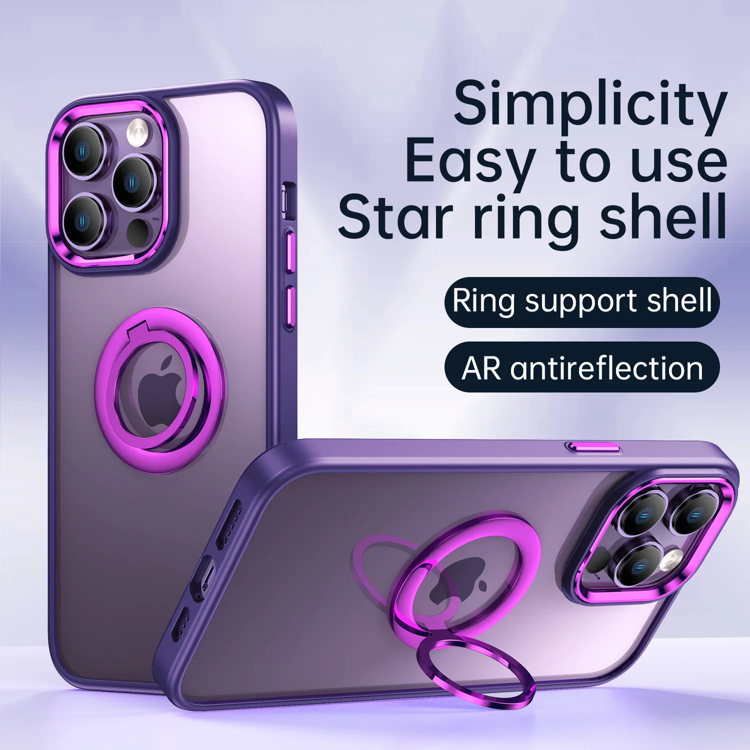 Senseless Star Ring Holder Phone Case For iPhone 15 14 Plus 13 12 11 Pro Max TPU Bumper Acrylic Clear Back Cover
Senseless Star Ring Holder Phone Case For iPhone 15 14 Plus 13 12 11 Pro Max TPU Bumper Acrylic Clear Back Cover