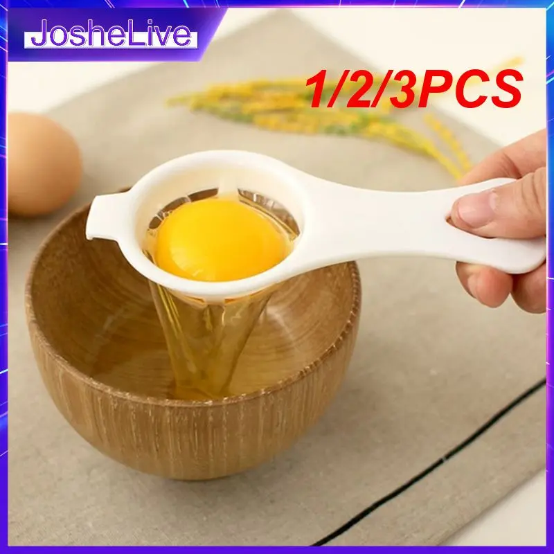 1/2/3PCS Egg Yolk White Separator Egg Divider Kitchen Cooking Egg Tools Filter Egg Separator Kitchen Gadgets Kitchen Tools
1/2/3PCS Egg Yolk White Separator Egg Divider Kitchen Cooking Egg Tools Filter Egg Separator Kitchen Gadgets Kitchen Tools