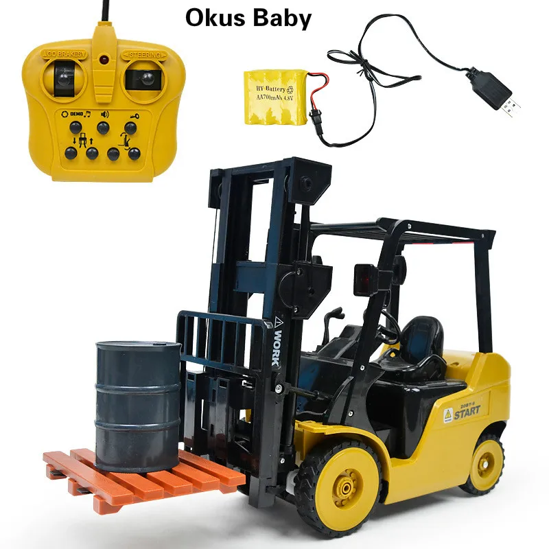 2023 Forklift Truck 1:8 RC Remote Control Present Toy Holiday Gift Auto Demonstration LED Light Engineering Car Educational Toys
2023 Forklift Truck 1:8 RC Remote Control Present Toy Holiday Gift Auto Demonstration LED Light Engineering Car Educational Toys