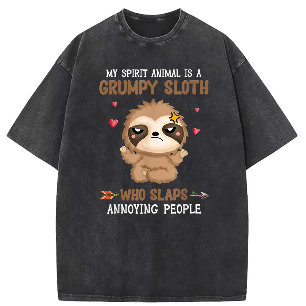 My Spirit Animal Is A Grumpy Sloth Women Men Long Sleeve T-shirts Sweatshirts Birthday Gifts Tshirts Man Normcore T Shirts
My Spirit Animal Is A Grumpy Sloth Women Men Long Sleeve T-shirts Sweatshirts Birthday Gifts Tshirts Man Normcore T Shirts