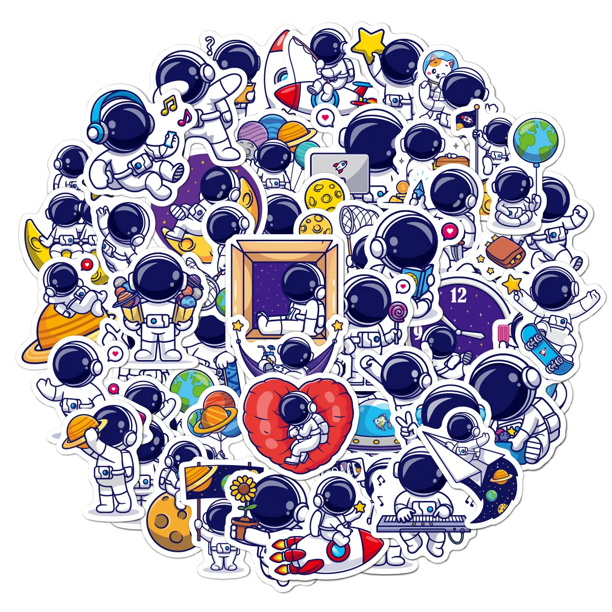50 Pcs/Pack Cool Astronaut Stickers Kids Like For Party Gift Skateboard Motorcycle Scrapbooking Laptop Suitcase Toys
50 Pcs/Pack Cool Astronaut Stickers Kids Like For Party Gift Skateboard Motorcycle Scrapbooking Laptop Suitcase Toys