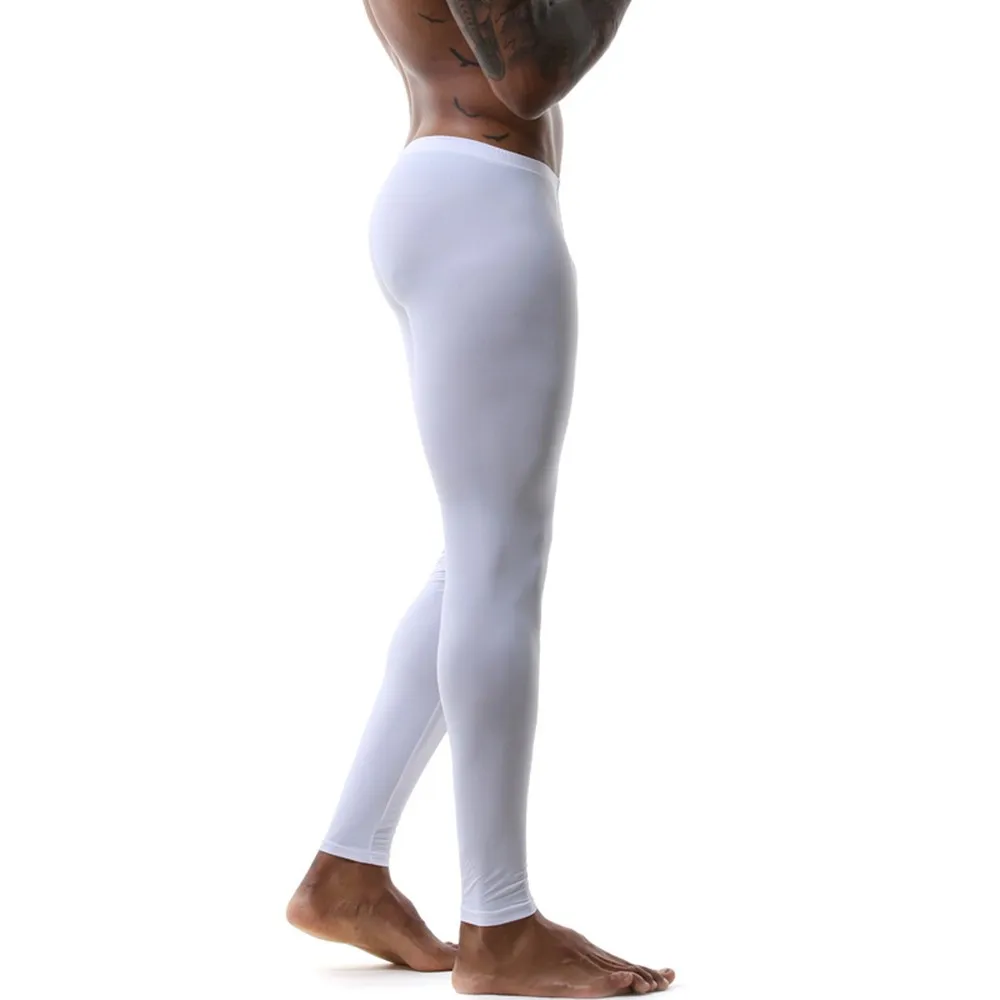 Men'S Tight-Fitting Stretch Ice Silk Sexy Autumn Translucent Home Pants Leggings Long Johns Warm Leggings Base Layer Bottoms
Men'S Tight-Fitting Stretch Ice Silk Sexy Autumn Translucent Home Pants Leggings Long Johns Warm Leggings Base Layer Bottoms