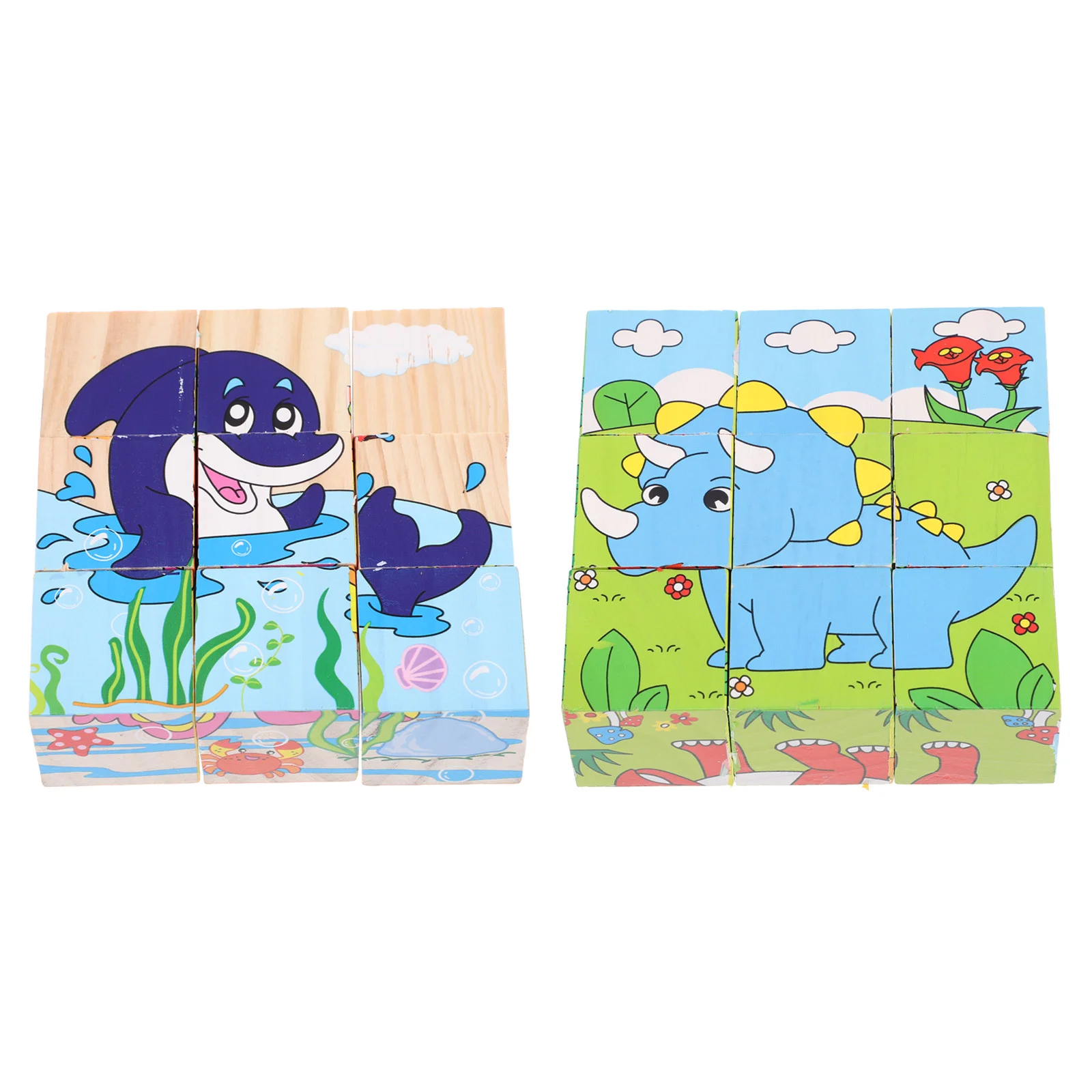2Pcs Children Building Block Playthings Wooden Educational Playthings Wooden Toddlers 3D Puzzle for Kindergarten Children
2Pcs Children Building Block Playthings Wooden Educational Playthings Wooden Toddlers 3D Puzzle for Kindergarten Children