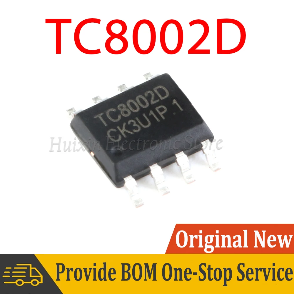 5pcs TC8002D TC8002 SOP-8 3W Universal Audio Amplifier IC SOP SMD New and Original IC Chipset
5pcs TC8002D TC8002 SOP-8 3W Universal Audio Amplifier IC SOP SMD New and Original IC Chipset