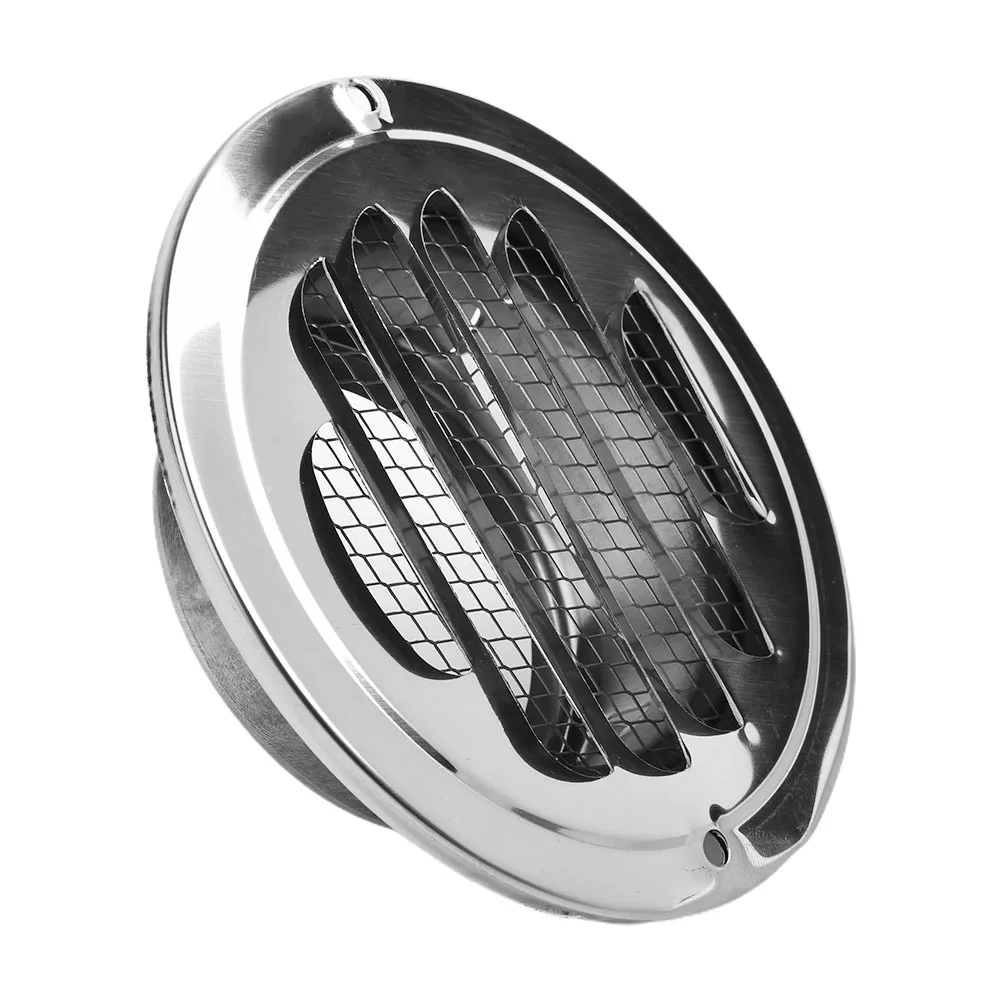 1pcs Stainless Steel Vent Flat Round Air Vent Grill Metal Cover Circle Ducting Ventilation ⌀80mm 100mm Flange Insect Protection
1pcs Stainless Steel Vent Flat Round Air Vent Grill Metal Cover Circle Ducting Ventilation ⌀80mm 100mm Flange Insect Protection