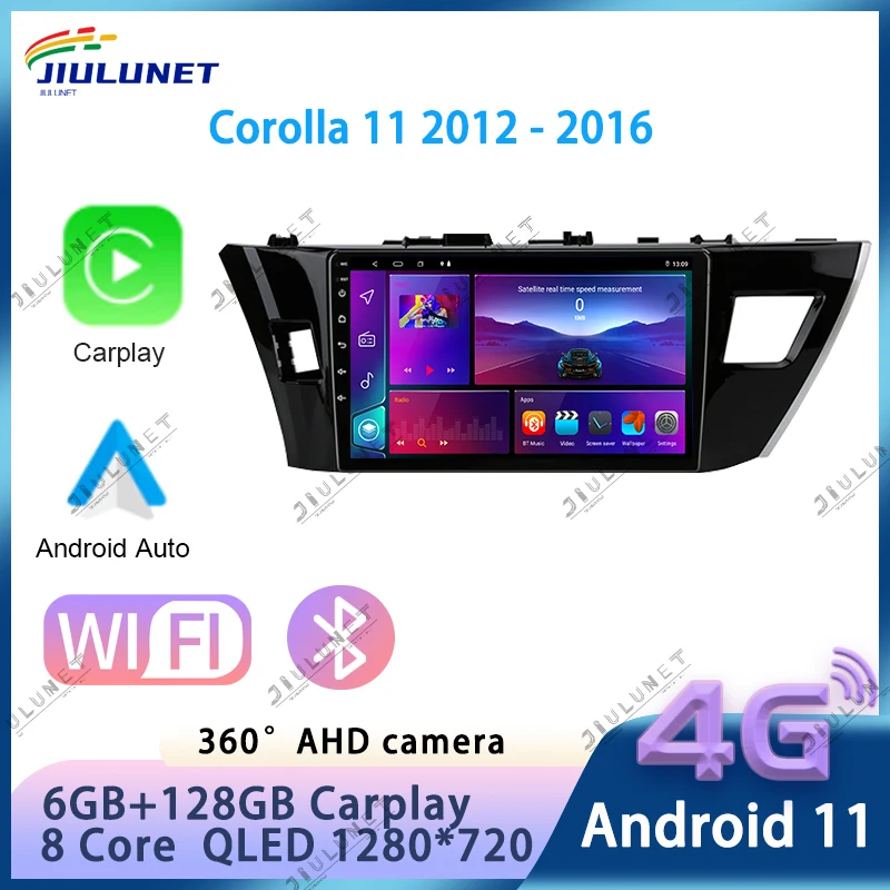 Автомагнитола JIULUNET Carplay Android 11 для Toyota Corolla Ralink 2013 2014 2015 2016 мультимедийный видеоплеер навигация GPS 2 Din
Автомагнитола JIULUNET Carplay Android 11 для Toyota Corolla Ralink 2013 2014 2015 2016 мультимедийный видеоплеер навигация GPS 2 Din