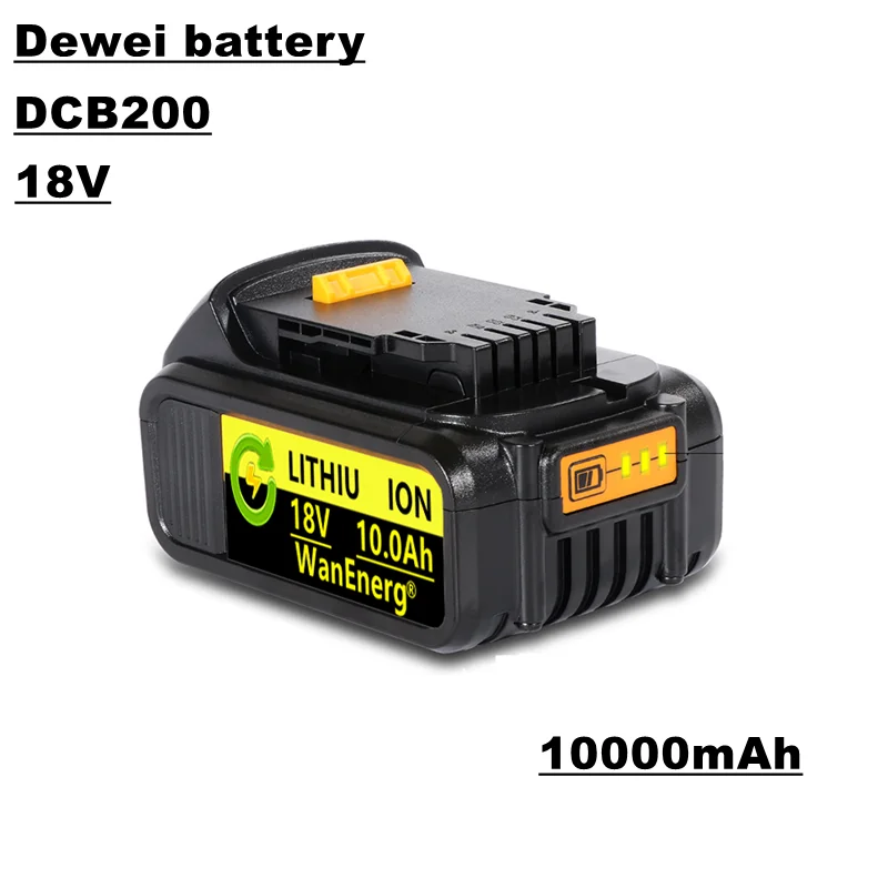 Lupuk-18v power tool battery, 10.0ah, for 18v/20v power tools, dcb180 dcb181 dcb182 dcb201 dcb201-2 dcb200-2 dcb204-2 L50, etc
Lupuk-18v power tool battery, 10.0ah, for 18v/20v power tools, dcb180 dcb181 dcb182 dcb201 dcb201-2 dcb200-2 dcb204-2 L50, etc