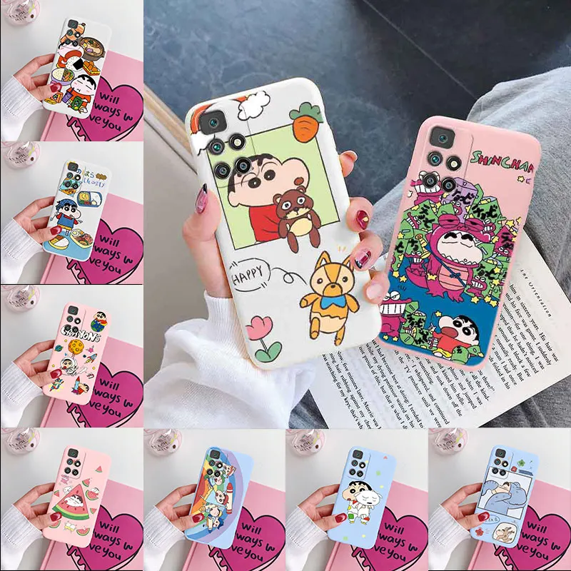 Чехол для телефона с Аниме Crayon Shinchan для Xiaomi Redmi 10 2020, милый мультяшный Забавный чехол на заднюю панель для девочек и мальчиков, чехлы для xiaomi ...
Чехол для телефона с Аниме Crayon Shinchan для Xiaomi Redmi 10 2020, милый мультяшный Забавный чехол на заднюю панель для девочек и мальчиков, чехлы для xiaomi ...