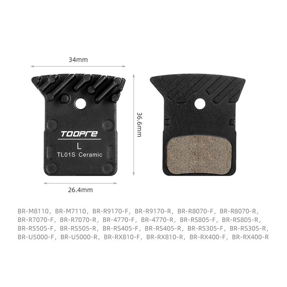 1 Pair Bike L03A Ceramic Disc Brake Pads For-Shimano RS805 R9170 R8070 Bicycle Parts Strong Water Resistance Bicycle Parts
1 Pair Bike L03A Ceramic Disc Brake Pads For-Shimano RS805 R9170 R8070 Bicycle Parts Strong Water Resistance Bicycle Parts
