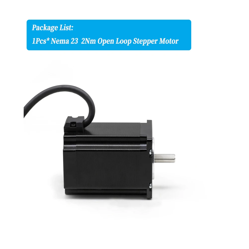 Шаговый двигатель Nema 23 YUN DUAN 8 мм 2 фазы 3A 1.2/2/3 Нм с драйвером TB6600
Шаговый двигатель Nema 23 YUN DUAN 8 мм 2 фазы 3A 1.2/2/3 Нм с драйвером TB6600