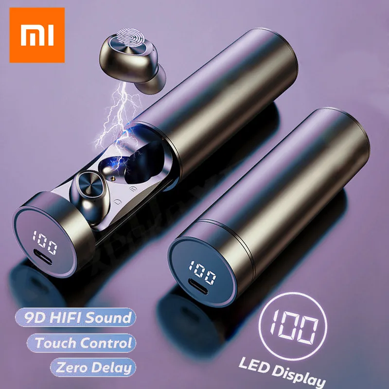 Xioami Bluetooth Headset Digital Display Binaural Earphone Sports Headphone Headset Cross-border Multifunctional Wireless
Xioami Bluetooth Headset Digital Display Binaural Earphone Sports Headphone Headset Cross-border Multifunctional Wireless